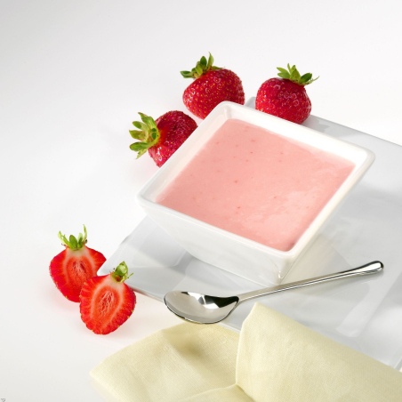Dessert protéiné fraise