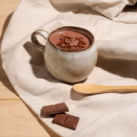 Chocolat chaud protéiné