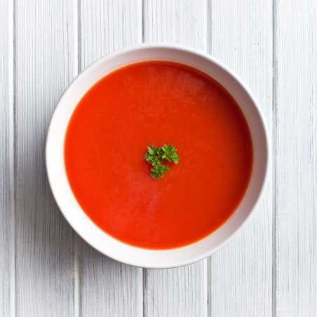 Velouté protéiné tomate