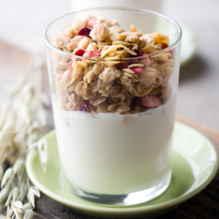 Muesli protéiné fruits rouges