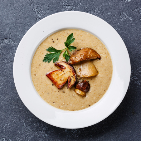 Velouté protéiné champignons