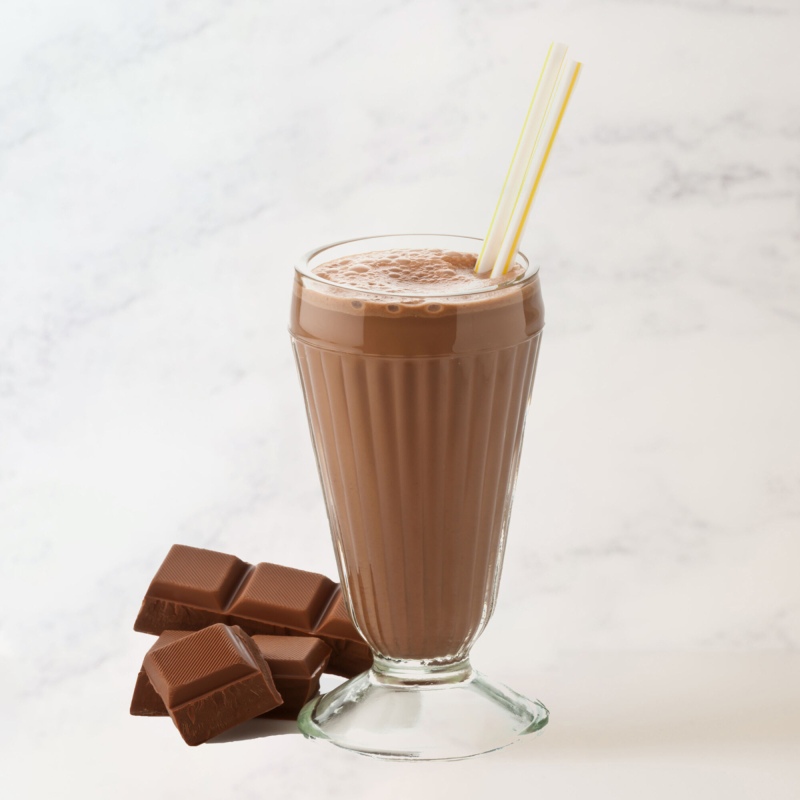 Milk-shake chocolat substitut de repas 